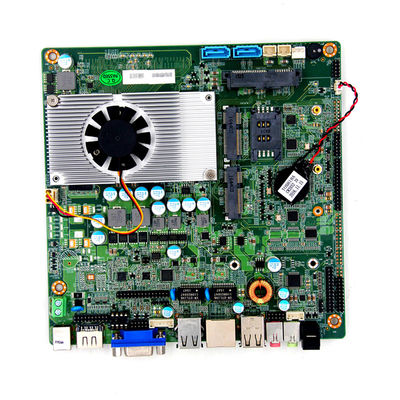J1800 Industrial Mini Itx Motherboard Fanless With Dual Display 6com Port