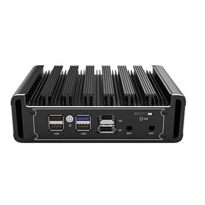 Intel ® J6412 cpu 4*2.5G LAN Firewall computer pFsense soft router fanless mini industry pc
